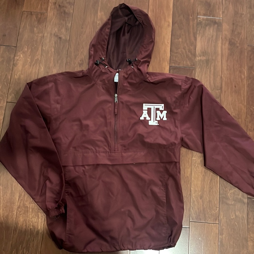 Texas A&M rain jacket